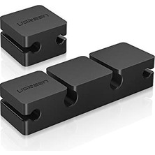 Ugreen 3 +1 Kanallı Silikon Kablo Düzenleyici Organizer
