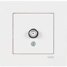 Viko Karre Beyaz Uydu Prizi F Kon-10 Db A.opp          [enerji Sınıfı A]