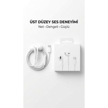 ArmoniaVital Premium Kablolu Kulaklık Usb-C Girişli Net Ses Kalitesi Mikrofonlu Tüm Cihazlarla Uyumlu