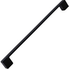 10 Adet Gölcük Metal Kulp 224 mm Mobilya Mutfak Dolabı Çekmece Dolap Kulpları Kulpu Kulbu Siyah