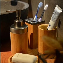 4 Adet Bambum Mystik 4 Parça Banyo Seti