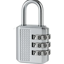 Busstier Şifreli Mini Asma Kilit 5.5 cm Dayanıklı Çanta Valiz ve Dolap Kilidi Seyahat Için Güvenli Kullanım