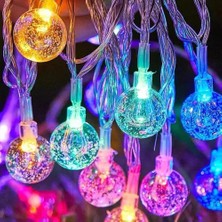 Akinco 20 LED Kristal Top Rgb Pilli