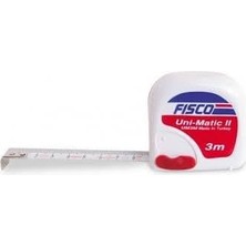 Çelik Şerit Metre, 15 mm Genişlik, Otomatik Kilitli, Askılı, Dayanıklı Gövde, Otomatik Geri Sarma, Profesyonel Ölçüm Aleti, Premium Kalite (3 Metre)