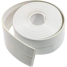 3.2 Metre Su Geçirmez Bant – Beyaz Kendinden Yapışkanlı Lavabo Duvar Kenar, Küf ve Nem Önleyici