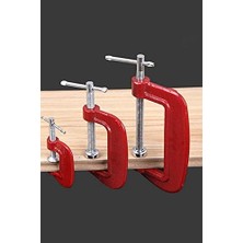 G Tipi 3lü Mengene Sıkıştırma Seti 25-50-75 mm Mengene Seti 1410