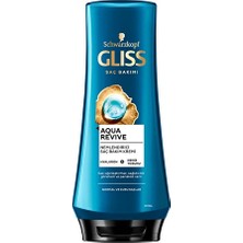 3 Adet Gliss Saç Kremi 360 ml Aqua Revive