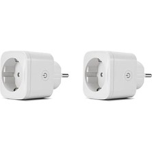 X-Plug Akıllı Priz 16A 100-240V Wifi Akım Korumalı Enerji Takibi Zamanlama Sesli ve Uzaktan Kontrol XSP-9010 (2)