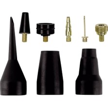 Orijinal Einhell 8 Parça Kompresör Aksesuar Seti (Metal Top Iğnesi ve Bisiklet Lastikleri Için Supap Adaptörü Dahil) - 4139695