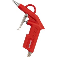 Rayno Endüstriyel Hava Tabancası | Profesyonel Kompresör Üfleme Tabancası | Metal Uçlu – Dayanıklı Kırmızı Gövde | Toz Temizleme, Atölye, Oto Bakım Için Hava Tabancası