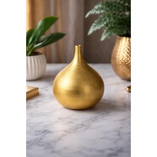 Anka Select El Yapımı Altın Renk Dekoratif Tütsülük | Modern Şık Obje | Minimal Ev Dekoru Tütsülük 15x8