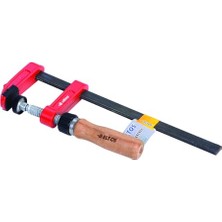 Küçük Işkence, 50X150 Mm, Ergonomik Tahta Saplı, Yüksek Sıkıştırma Güçlü, Dayanıklı Çelik Gövde, Marangozluk Metal Işleri Için Uygun, Ahşap Sabitleme Mengene Tipi Sıkma Aparat (EKI150)