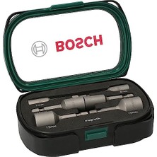 Bosch Professional Accessories Lokma Anahtarı Ucu Seri, Yeşil, 6 Adet
