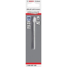 Bosch Professional Accessories Matkap ve Kırıcı Delici Uçları, Taş ve Beton, Gri, 10 Mm, 1 Adet