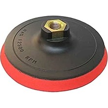 T 27910 Cırtlı Disk Zımpara Altı, 115 Mm, Kırmızı