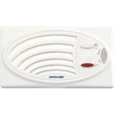 Akelsan AK-501 Daire Içi Diafon Şubesi – Tek Tuşla Kapı Açma, Sesli Iletişim, Duvar Tipi, Şık Beyaz Tasarım, Apartman Konuşma Sistemleri