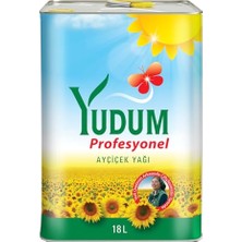 Ayçiçek Yağı Profesyonel 18 Lt Teneke