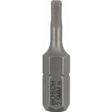 Bosch Professional Altıgen Vidalar Için Ekstra Sert Uç (Hex2,5; Uzunluk: 25 Mm, 3 Adet)