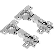 1 Çift Star Mobilya Dolap Kapak Menteşesi Düz Tas Menteşe