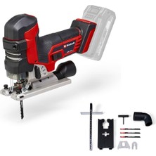 Einhell Professional Akülü Dekupaj Testeresi Tp-Jst 18/135 Li Bl Power X-Change (18V, 135 mm Ahşap Kesme Derinliği, 26 mm Kaldırma Yüksekliği, Kömürsüz, T Tipi Tutamak, 3x Testere Bıçağı)