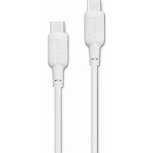3 Adet Philips 60W Usb-C Şarj Kablosu Beyaz DLC6541CW