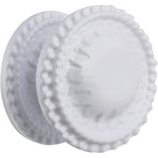 As Klasik Kapı Tokmağı Kapı Topuzu Kolu Metal Tokmak Beyaz