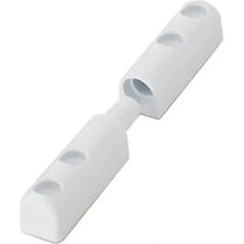 17X25 Sineklik Menteşesi Plastik Pimli Beyaz Renk, 10 Adet