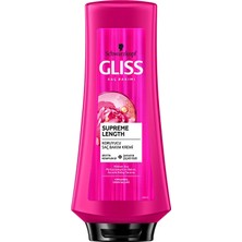 3 Adet Gliss Saç Kremi 360 ml Supreme Length