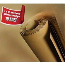 Delixa Orbak Kağıt Kraft Kağıt 100X150 cm 90GR 10 Adet Ambalaj, Paketleme, Çeyiz Sarma, Taşıma, Taşınma Kah