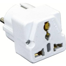 Amerikan Ingiliz Çin Japonya Jack Tipi Fişleri Türk Avrupa Tipine Dönüştürücü Seyahat Adaptörü (1)