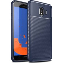 Delixa J4 2018 Detaylı Silikon Kılıf Lacivert