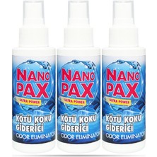 Delixa Kötü Koku Giderici Sprey 3 x 100 ml - Enzim Teknolojisi ile Tuvalet, Çöp Ter Kokularına - Boy - 3'lü