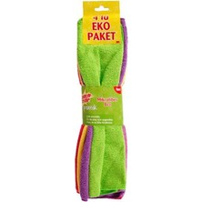 3 Adet Scotch Brite Mikrofiber Bez Açık 4'lü