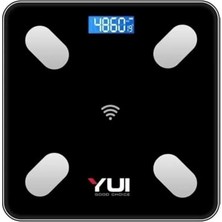 KB13 Akıllı Bluetooth Şarjlı Tartı Siyah ( Türkiye Garantili)