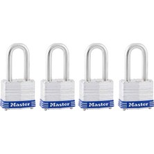 Master Lock 3qlf Dış Mekan Asma Kilit, Anahtarlı, 4 Adet Aynı Anda Kapanır