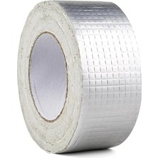 5cm x 2 mt Yüksek Sıcaklık Dayanan Su Geçirmez Alüminyum Folyo Çamur Bant, Çatı Duvar Çatlak Onarıcı Yalıtım, 2 Metre, Boru Yalıtımı, Yalıtım Bandı, Panel Yalıtımı (2 Metre)