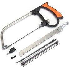 Orret Home 7 Parça Çok Amaçlı Kıl Testere Seti – Metal, Ahşap, Pvc ve Plastik Kesim Için Mini El Testere Seti, Çelik Bıçaklı Çok Fonksiyonlu Testere Takımı