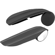4 Adet Autokit Karbonfiber Kör Nokta Aynası ve Yağmur Siperliği 2 Li Seti