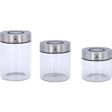 4 Adet Ar Yıldız Timeless Saklama Kabı Seti 3'lü