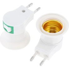 2 Adet Lamba Duyu, Prize Takılan, E27, Anahtarlı Lamba Duyu,