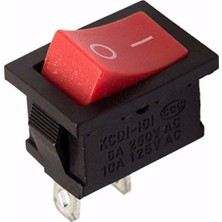 On Off Anahtar 2 Pin Işıksız 6A 250V