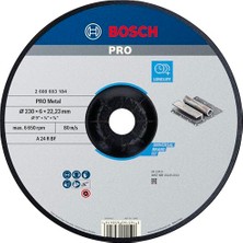 Bosch Professional Kesme Diski, Gri, 230 Mm, 1 Adet          [enerji Sınıfı A+]