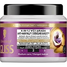 Gliss 4 Adet Glıss Maske 400 ml Full Haır Wonder