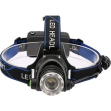 Poyraz Şarjlı LED Kafa Feneri Ayarlanabilir Zoom Özellikli 3 Modlu Beyaz Işık Outdoor Kafa Lambası IP44 300 Lümen Kamp,balıkçılık,tamirat,koşu,yürüyüş Için 9123
