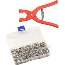 Tineke 9.5 mm Plastik Çıt Çıt, El Pensesi, Set- Gömlek ve Bebe Çıtçıt Montaj Seti Düğme Pensesi