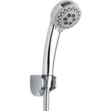 Econ 3 Fonksiyonlu Askılı Duş Seti Kireç Kırıcı Özellikli Tasarım 150-190CM Ince Çift Kenetli Örgülü Duş Spirali