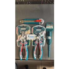 Delixa 180 mm Pense 160 mm Yan Keski 190 mm Kontrol Kalm Seti 4 Yüksek Kalite Nms