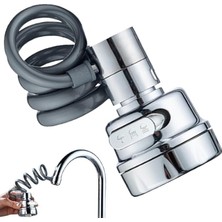 Mayaglory Uzatılabilir Tasarruflu Musluk Başlık - Çek Bırak Ucu 3 Fonksiyonlu, Yeni Nesil Kolay Kullanım, Püskürtücü Eki