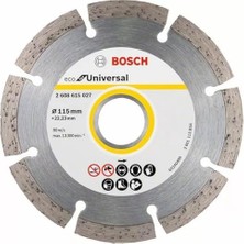 Bosch Professional Eco For Universal Segmanlı Elmas Kesme Diski, Küçük Avuç Taşlama Makineleri Için