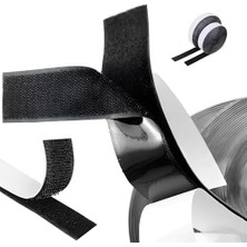 Kanji Cırt Cırtlı Sihirli Bant – 200 cm x 50 Mm, Kendinden Yapışkanlı, Delmeden Montaj, Iz Bırakmaz, Kesilebilir ve Tekrar Kullanılabilir, Duvar, Ofis, Araç ve Dekorasyon Için Pratik Bant